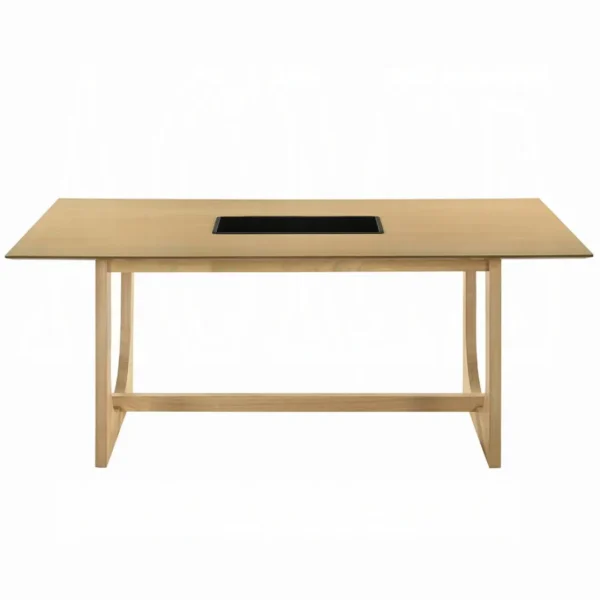 Blayde Natural Wood Dining Table By ACME - Image 3