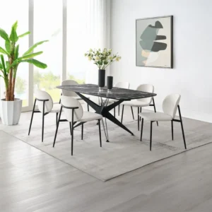 Klaus Modern Dining Table Set for 4 By ACME