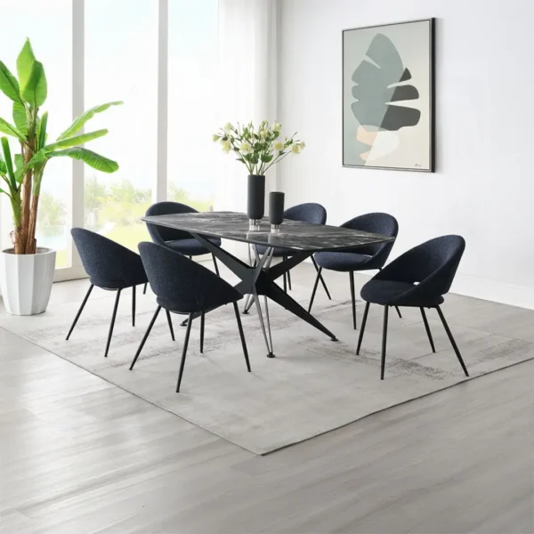 Klaus Modern Dining Table Set for 4 By ACME - Image 2