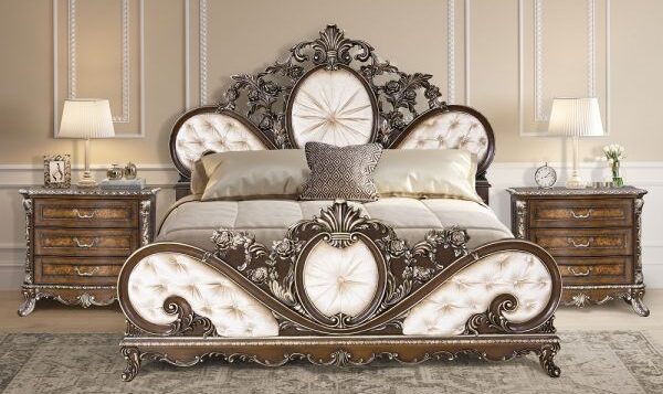 traditional luxury bed in California
