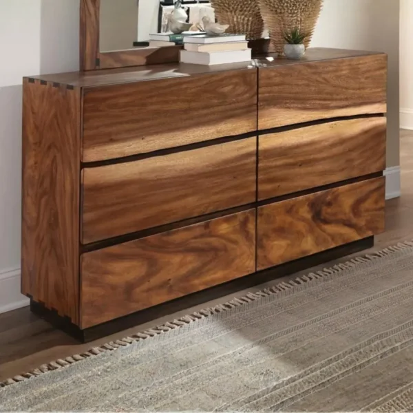 Winslow Mahogany Bedroom Set By Coaster Furniture - Image 5