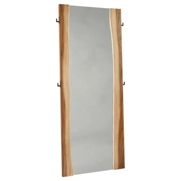 Winslow Smokey Walnut Mirror By Coaster Furniture - Image 2