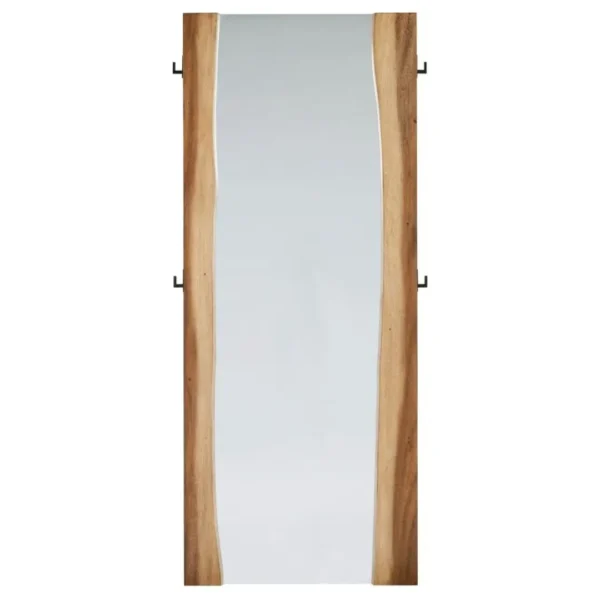 Winslow Smokey Walnut Mirror By Coaster Furniture - Image 3