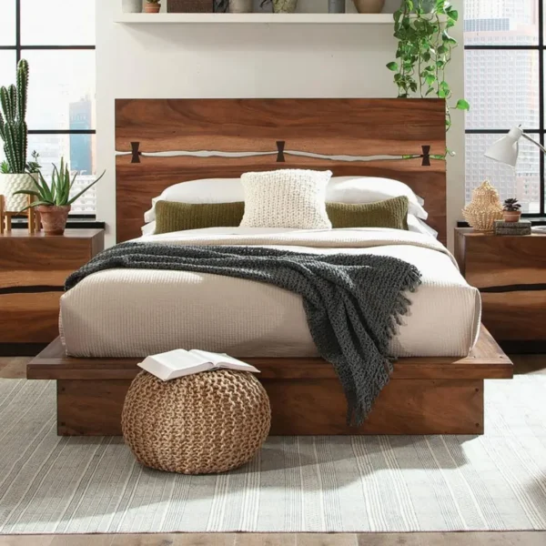 Winslow Mahogany Bedroom Set By Coaster Furniture - Image 2