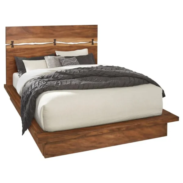 Winslow Wooden Platform Bed Frame By Coaster Furniture - Image 3