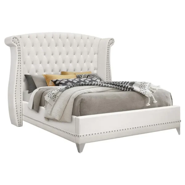 Barzini Tufted Wingback Bed By Coaster Furniture - Image 2