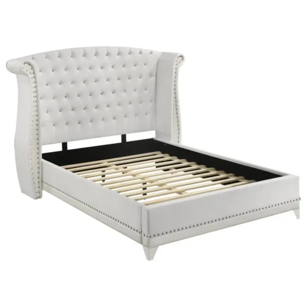 Barzini Tufted Wingback Bed By Coaster Furniture - Image 3