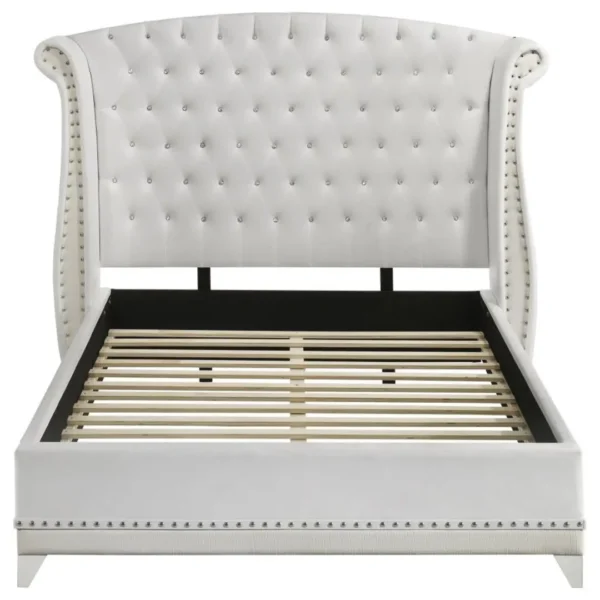 Barzini Tufted Wingback Bed By Coaster Furniture - Image 4