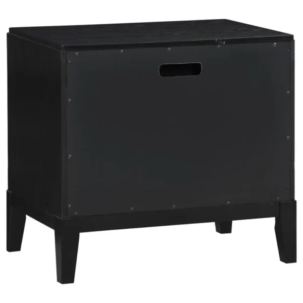 Brookmead Black Nightstand with Drawers By Coaster Furniture - Image 6