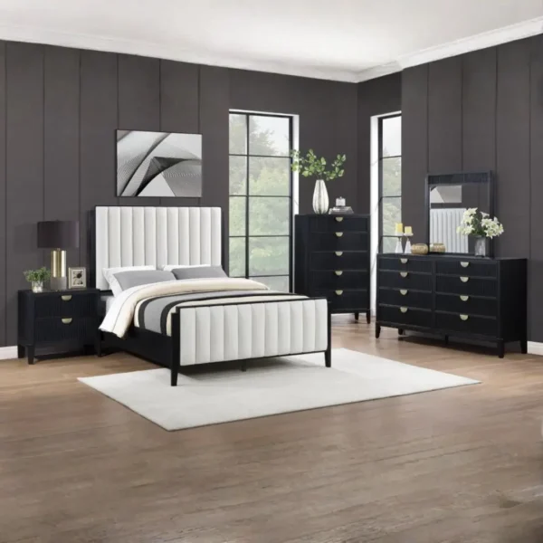 Brookmead 5 Piece Bedroom Set Black By Coaster Furniture - Image 7