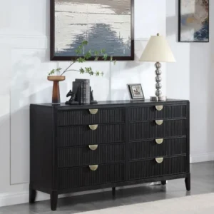 Brookmead Black Antique Dresser By Coaster Furniture