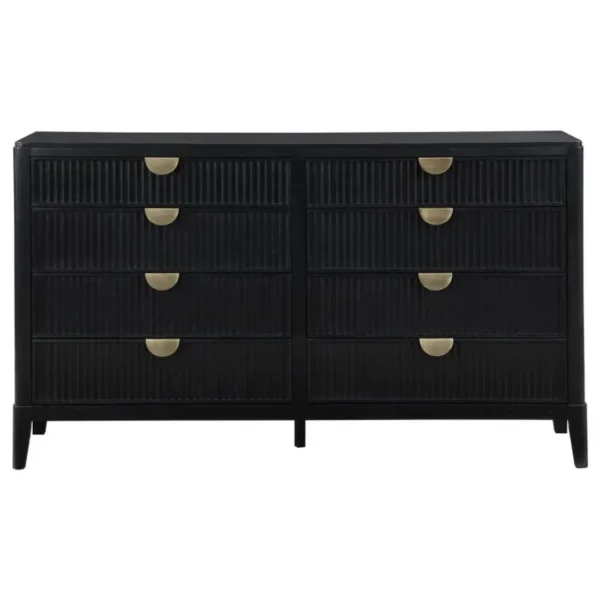 Brookmead Black Antique Dresser By Coaster Furniture - Image 2