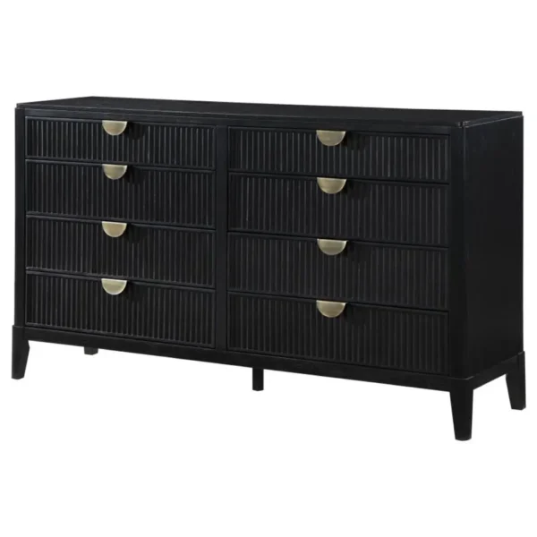 Brookmead Black Antique Dresser By Coaster Furniture - Image 3