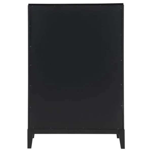 Brookmead 5 Drawer Black Chest By Coaster Furniture - Image 6