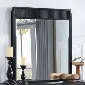 Brookmead Transitional Black Mirror By Coaster Furniture
