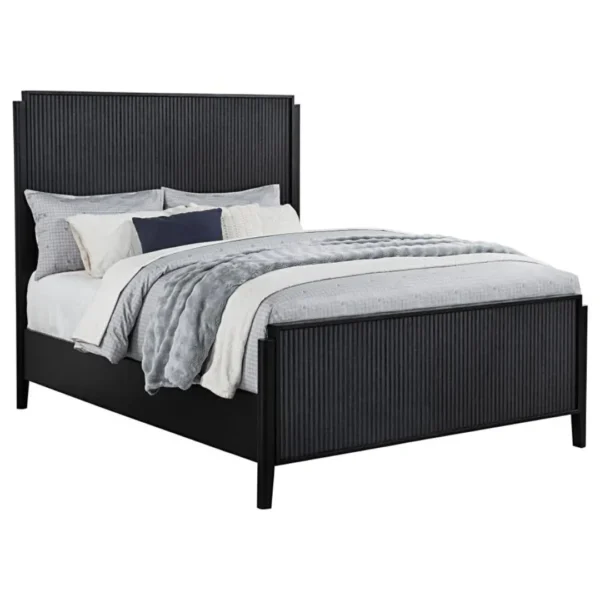 Brookmead Black Wood Bed By Coaster Furniture - Image 9