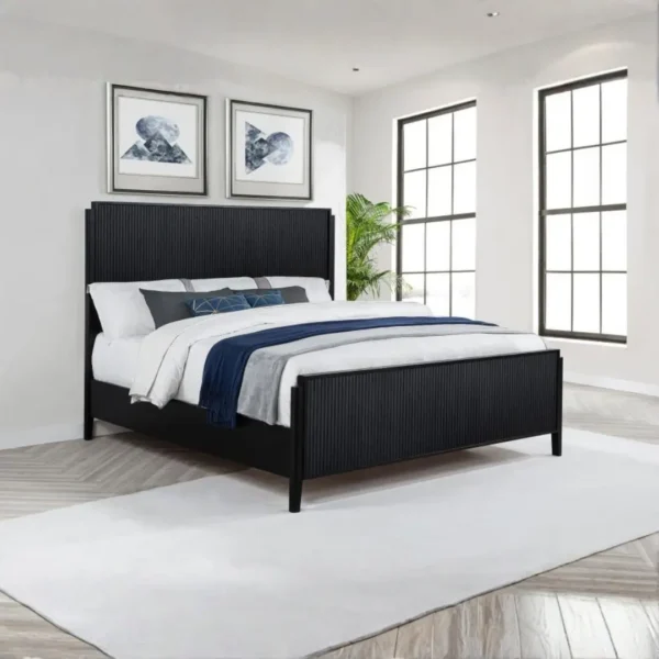 Brookmead Black Wood Bed By Coaster Furniture - Image 11