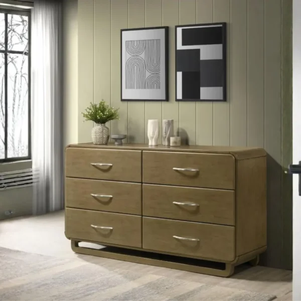 Amsbury 5-Piece Queen Bedroom Set Nutmeg By Coaster Furniture - Image 5
