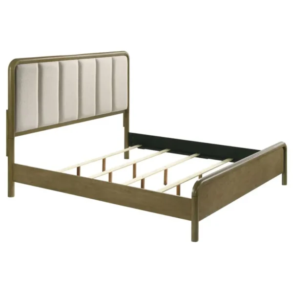 Amsbury 59-Inch Queen Platform Bed Wood By Coaster Furniture - Image 3