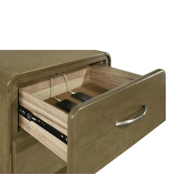 Amsbury 2 Drawer Nightstand Nutmeg By Coaster Furniture - Image 8