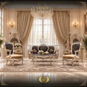4Pcs Handmade Champaign Venus Sofa Set