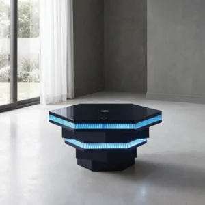 Zeta Small Black Coffee Table by Furniture of America