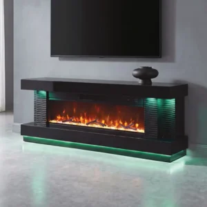 Perseux Fireplace Console TV Stand by Furniture of America