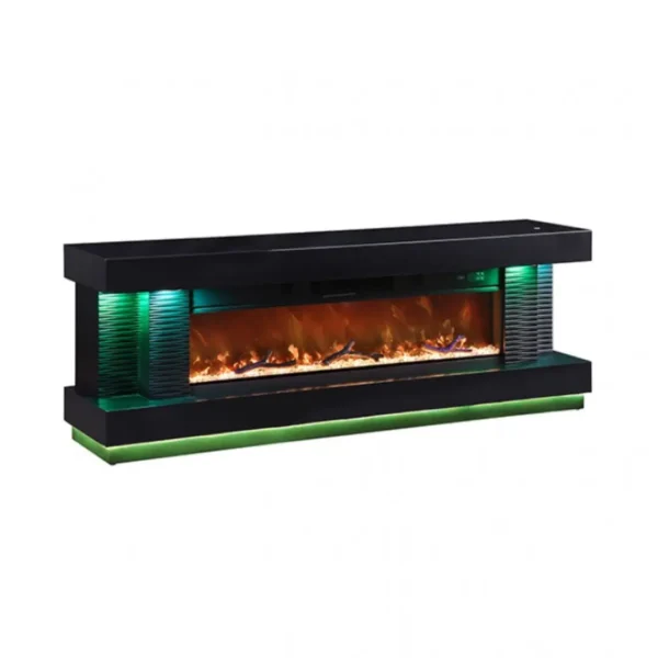 Perseux Fireplace Console TV Stand by Furniture of America - Image 3