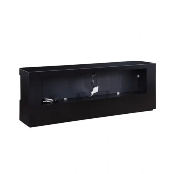 Luken Black Fireplace Console TV Stand by Furniture of America - Image 3