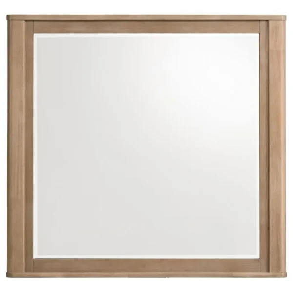 Leanne Light Oak Mirror By Coaster Furniture - Image 2