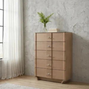 Leanne Light Oak Chest of Drawers By Coaster Furniture