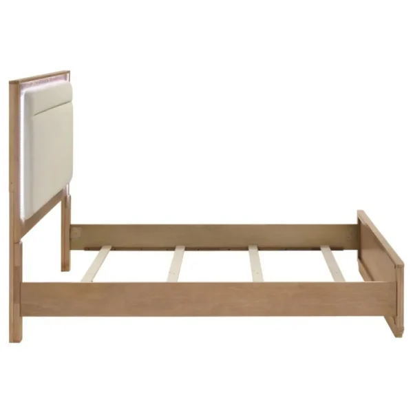 Leanne Contemporary Solid Wood Bed By Coaster Furniture - Image 5
