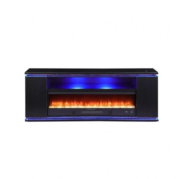 Medea TV Stand Console with Heater by Furniture of America - Image 2