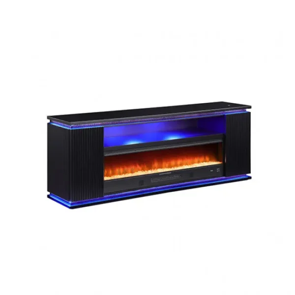 Medea TV Stand Console with Heater by Furniture of America - Image 3
