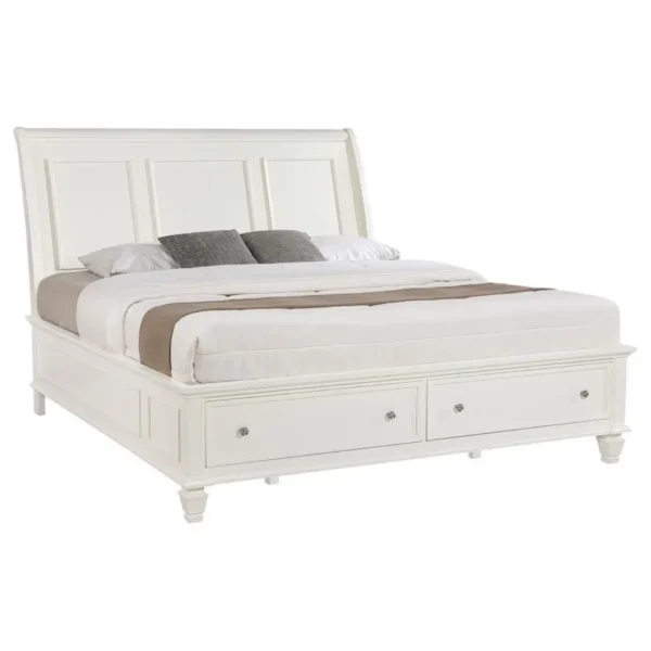Sandy Beach Platform Bed Wooden By Coaster Furniture - Image 3