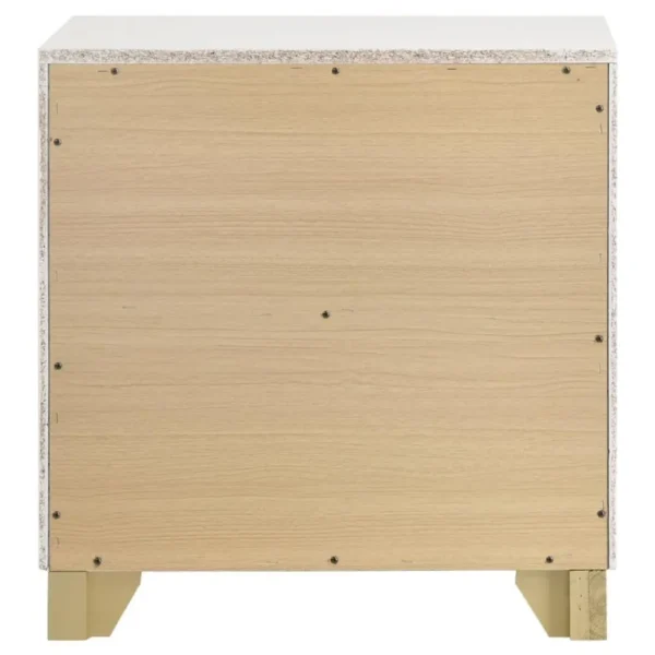 Caraway Contemporary 2 Drawer Nightstand By Coaster Furniture - Image 6