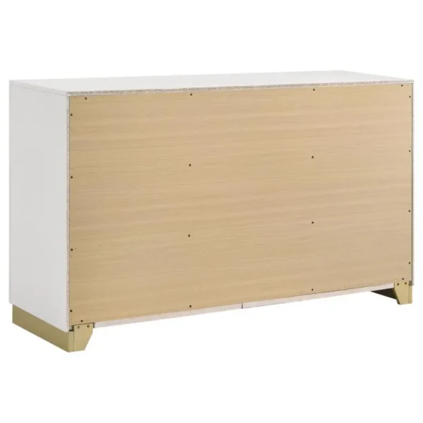 Caraway Contemporary 6 Drawer Dresser By Coaster Furniture - Image 5