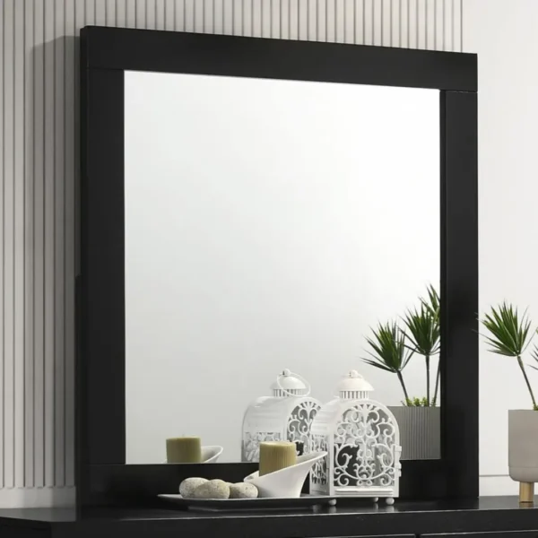 Caraway Dresser Mirror Contemporary By Coaster Furniture - Image 5
