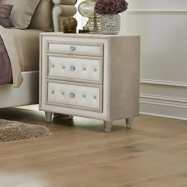 Antonella 5 Piece Bedroom Set Ivory By Coaster Furniture - Image 3
