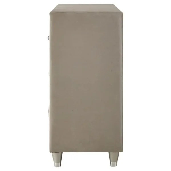 Antonella Ivory and Camel 7 Drawer Dresser By Coaster Furniture - Image 4
