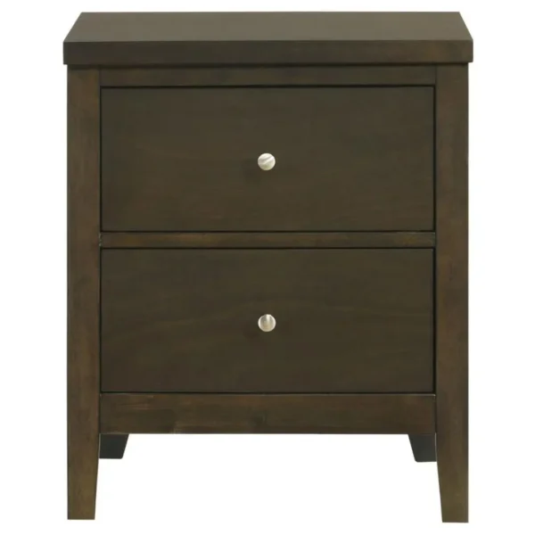 Wilkes Transitional 2 Drawer Nightstand By Coaster Furniture - Image 3