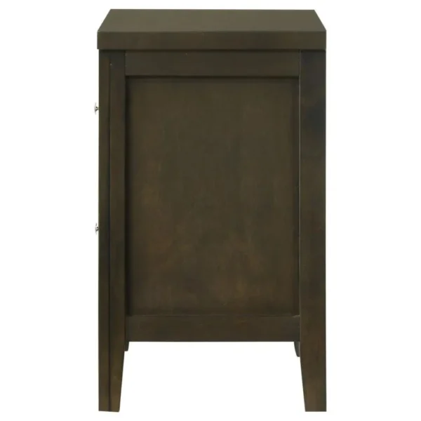 Wilkes Transitional 2 Drawer Nightstand By Coaster Furniture - Image 4
