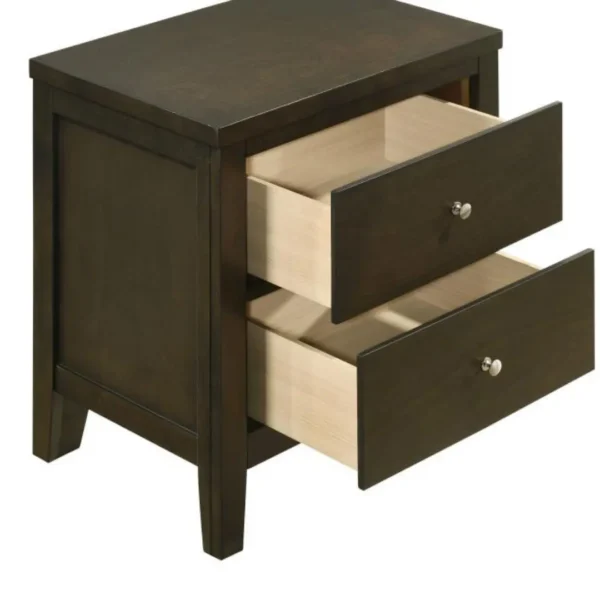 Wilkes Transitional 2 Drawer Nightstand By Coaster Furniture - Image 7
