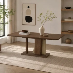 Ouida Dark Brown Dining Table by ACME