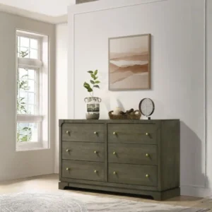 Gran Park 6 Drawer Dresser Cabinet By Coaster Furniture