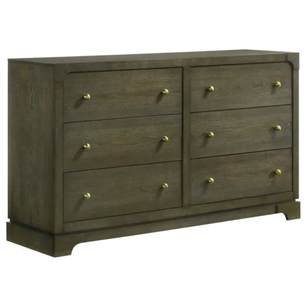 Gran Park 6 Drawer Dresser Cabinet By Coaster Furniture - Image 2