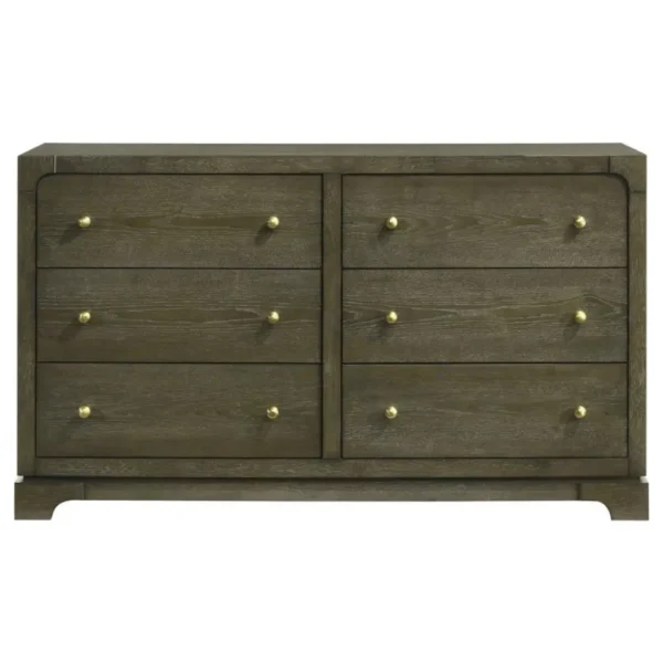 Gran Park 6 Drawer Dresser Cabinet By Coaster Furniture - Image 3
