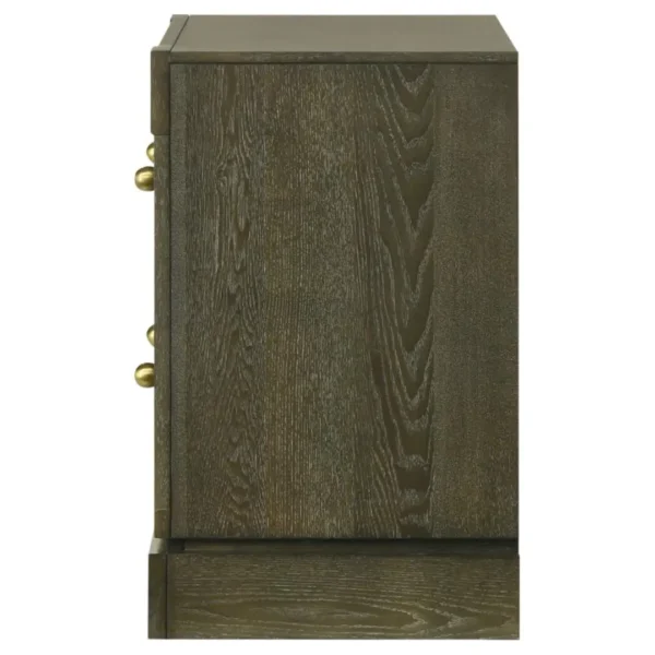 Gran Park 2 Drawer Nightstand Bedside Table By Coaster Furniture - Image 4