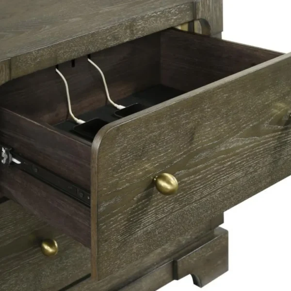 Gran Park 2 Drawer Nightstand Bedside Table By Coaster Furniture - Image 7