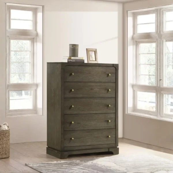 Gran Park Bedroom Set Dark Cocoa By Coaster Furniture - Image 4